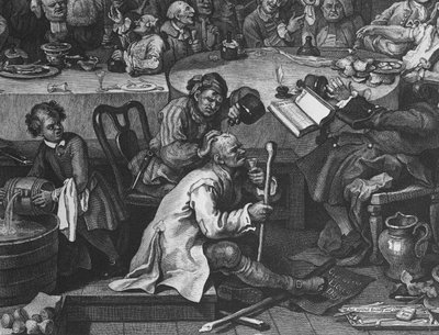 An Election Entertainment, 1755 (uppgift om 396068) av William Hogarth
