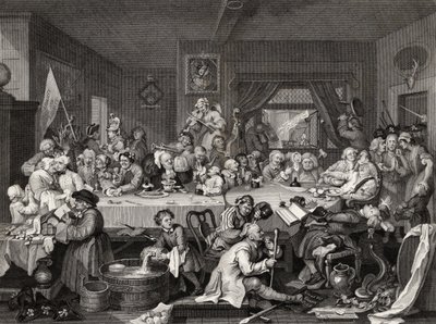 An Election Entertainment, graverad av T.E. Nicholson, från 