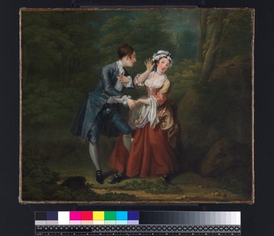 Före, ca 1730-31 (en i ett par, se 58828) av William Hogarth