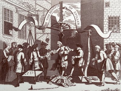 Pojkar som kikar på naturen av William Hogarth