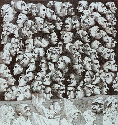 Tecken av William Hogarth