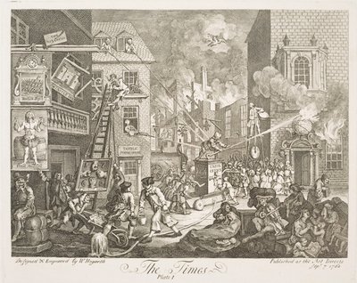 Tiden (blad 1) av William Hogarth