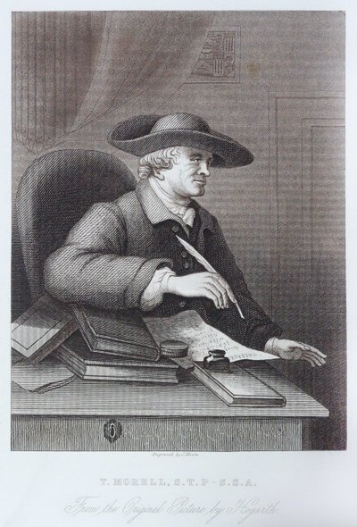 Gravyr av T. Morell av William Hogarth av William Hogarth