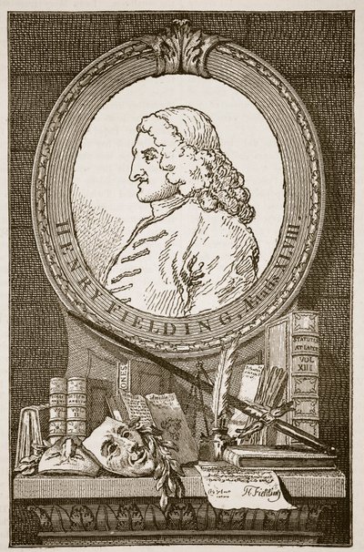 Henry Fielding, illustration från "Cassell