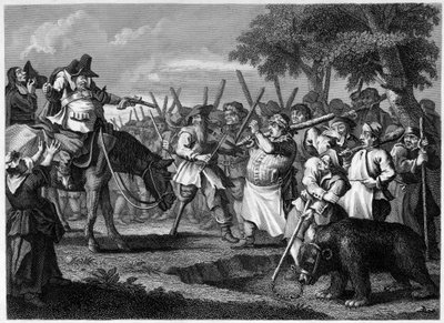 Hudibras första äventyr av William Hogarth