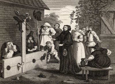Hudibras and Ralpho in the Stocks, från 