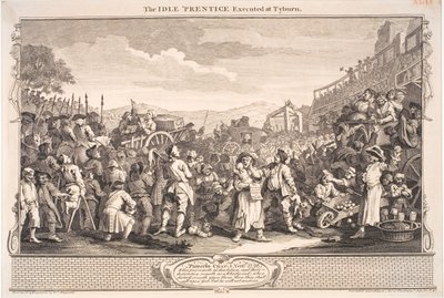 Industri och sysslolöshet av William Hogarth
