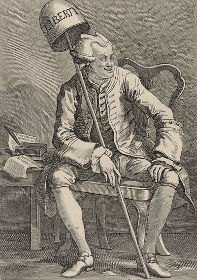 John Wilkes, Esq. av William Hogarth
