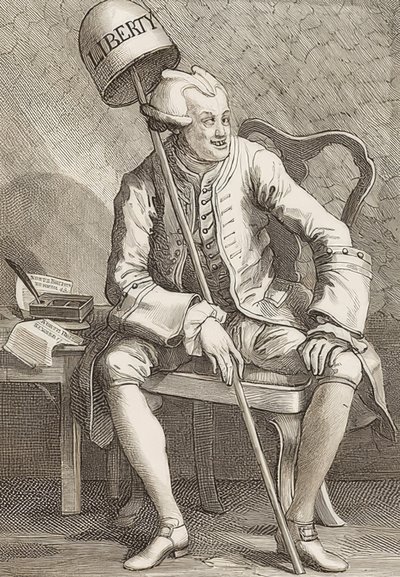 John Wilkes Esq. 1763 av William Hogarth