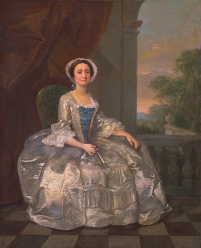 Mary Hoadly, ca 1742 av William Hogarth