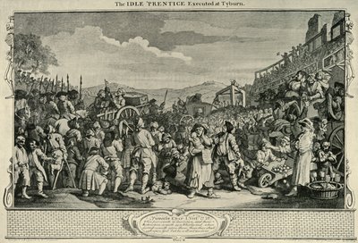 På vägen till Tyburn, 1747, 1925. av William Hogarth