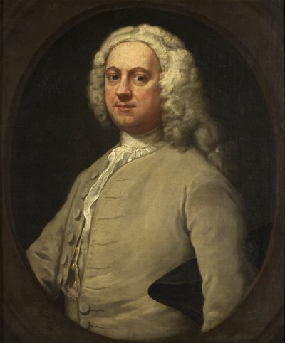 Porträtt av Edwin Sandys av William Hogarth