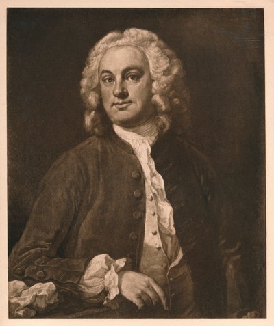 Porträtt av en man, 1741 av William Hogarth
