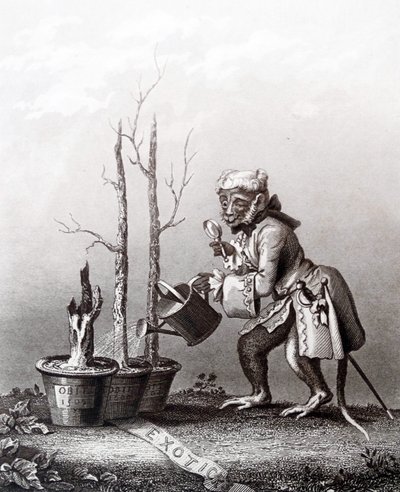 Tail Piece till konstnärens katalog av William Hogarth