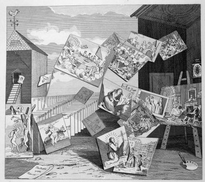 Slaget om bilderna av William Hogarth