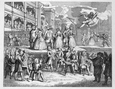 Tiggarens Opera Burlesque av William Hogarth