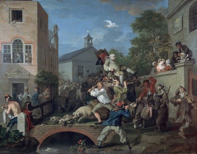 Valet IV Ordförande för ledamoten, 1754-55 av William Hogarth