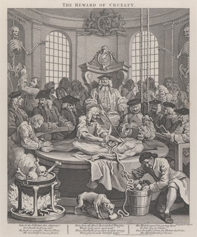 Grymhetens fjärde steg: Grymhetens belöning av William Hogarth