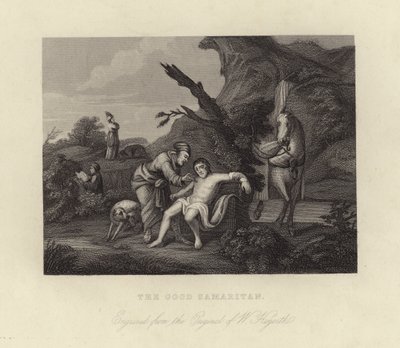 Den barmhärtige samariten av William Hogarth