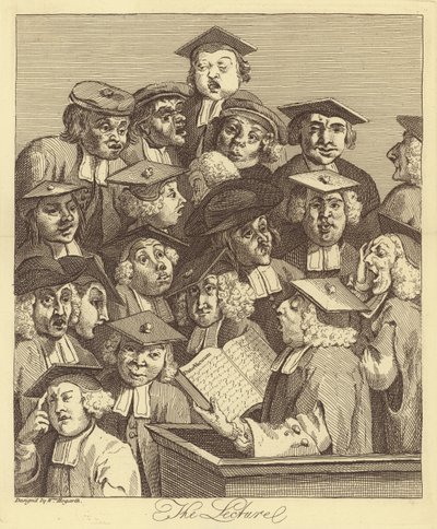 Föreläsningen av William Hogarth