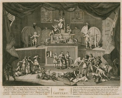 Lotteriet av William Hogarth