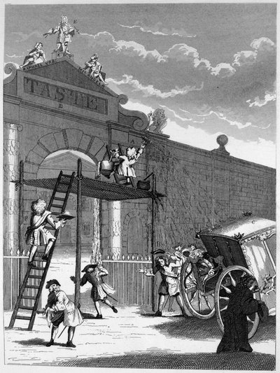 Smakens man av William Hogarth