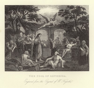 Poolen i Bethesda av William Hogarth