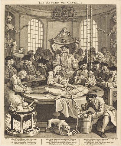 Grymhetens belöning av William Hogarth