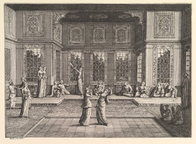 Seraglio Aubry de La Mottrayes reser genom Europa, Asien och in i en del av ..., 1723-24. av William Hogarth