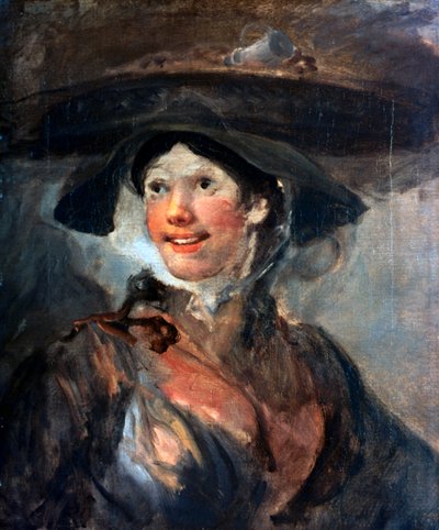Räkflickan, c1745 av William Hogarth