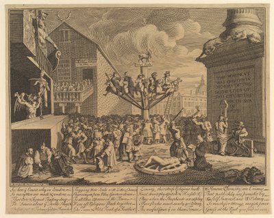 Söderhavsplanen, 1722. av William Hogarth