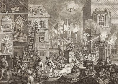 The Times , Platta 1 / Die Zeiten, Blatt 1. 1762 av William Hogarth