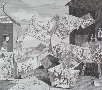 Slaget om bilderna av William Hogarth