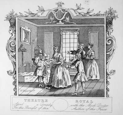 Kungliga Teatern av William Hogarth