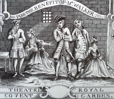 Biljett till teatern av William Hogarth