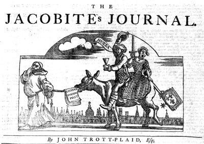 Titelvignett till "The Jacobite