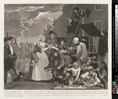 Fåfänga av William Hogarth