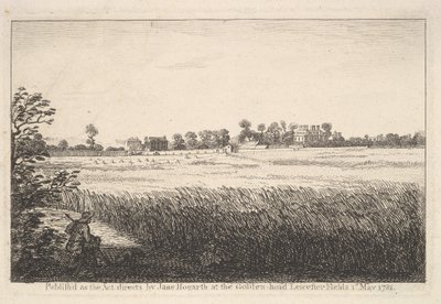 Utsikt över Ranbys House, 1 maj 1781. av William Hogarth