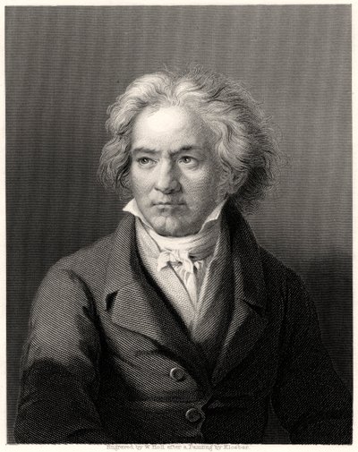 Beethoven, 1800-talet av William Holl