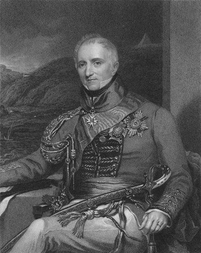Generallöjtnant Sir Rufane Shawe Donkin, K.C.B. & G.C.H., 1841. Skapare: William Holl, William Holl I. av William Holl I