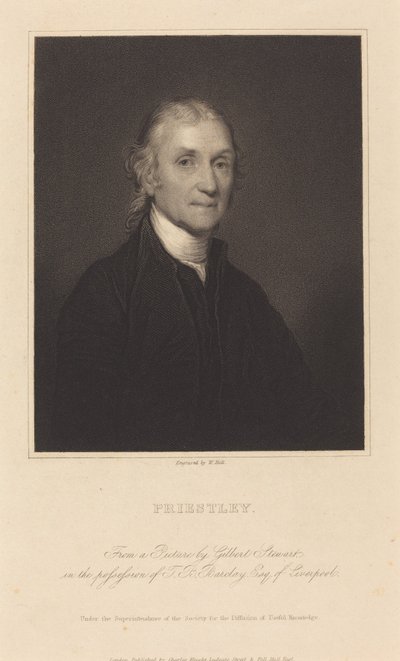 Priestley av William Holl I after Gilbert Stuart