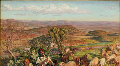 Esdraelonslätten från höjderna ovanför Nasaret, 1876 av William Holman Hunt