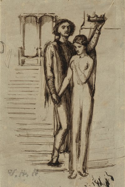 "Tiggarjungfrun" av William Holman Hunt
