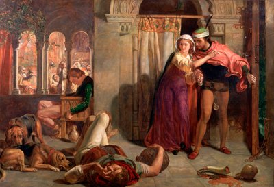 "S:t Agnes afton", 1848 av William Holman Hunt