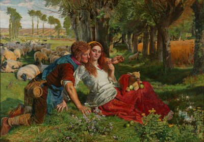 Den hyrande herden av William Holman Hunt