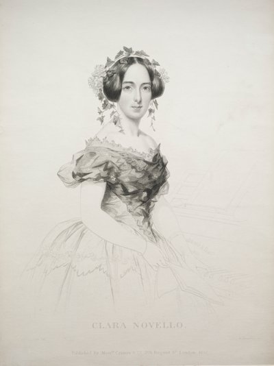 Clara Novello av William Humphreys