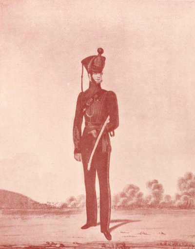 Officerare för Madras Army Rifles, c1837-1843, 1909 av William Hunsley