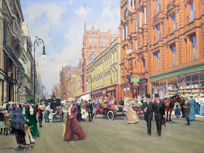 "Buchanan Street 1910" av William Ireland