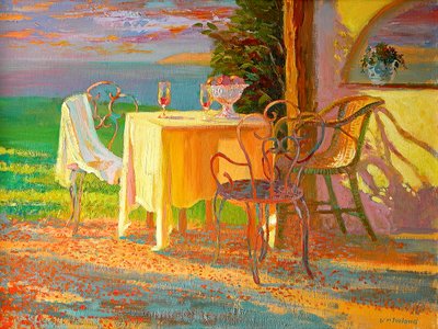 Evening Terrace, 2003 av William Ireland
