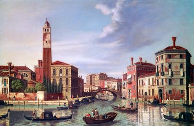 Palazzo Labia, Cannaregio Canal, c1750-1771 av William James